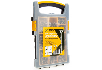 X Trade Single Thread Woodscrews (pack of 1,000)
